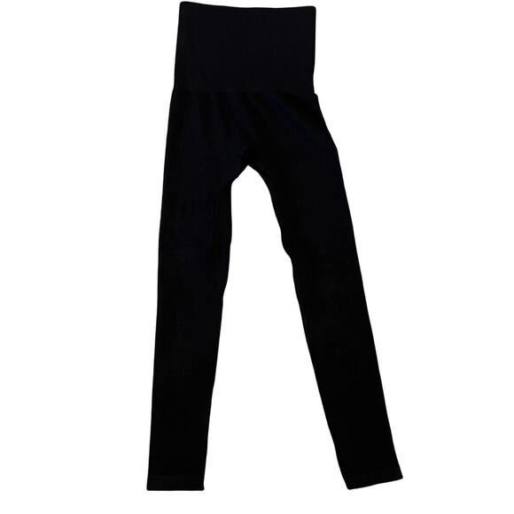 Yelete High Waist Compression Leggings .  Black. NWT. Plus Size - Picture 2 of 7